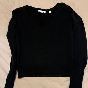 Vince Black Crew Neck Women's Sweater
